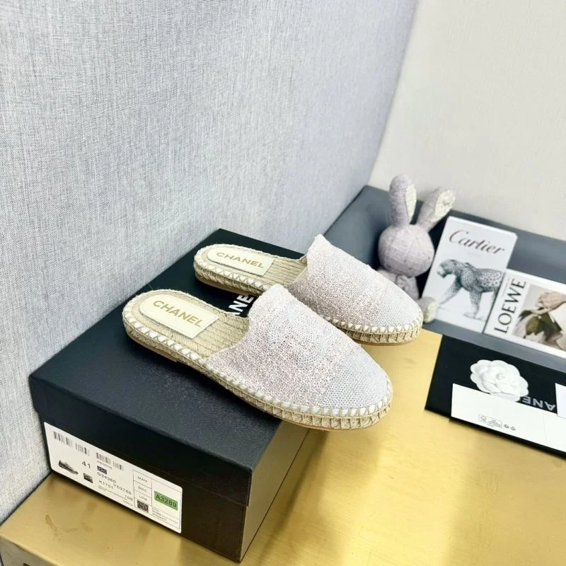 Chanel Slippers TimelessDesign 18592