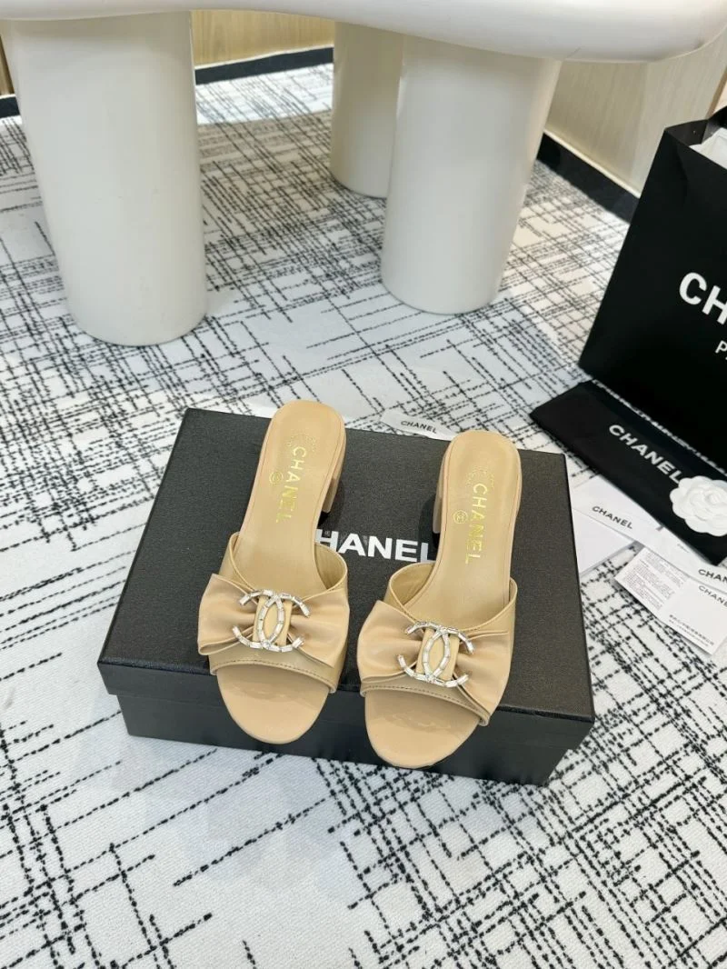 Packable Chanel Slippers 17654
