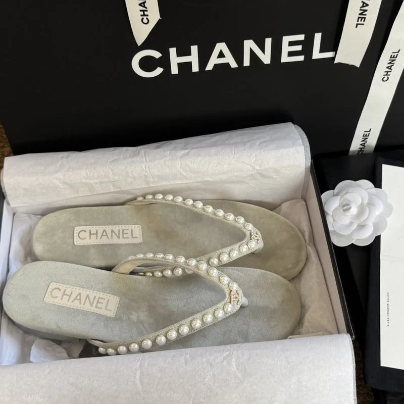 Upgraded Chanel Slippers 17635