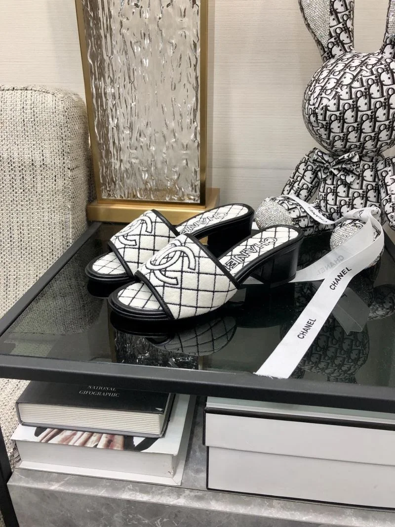 Chanel Slippers Attractive 17539