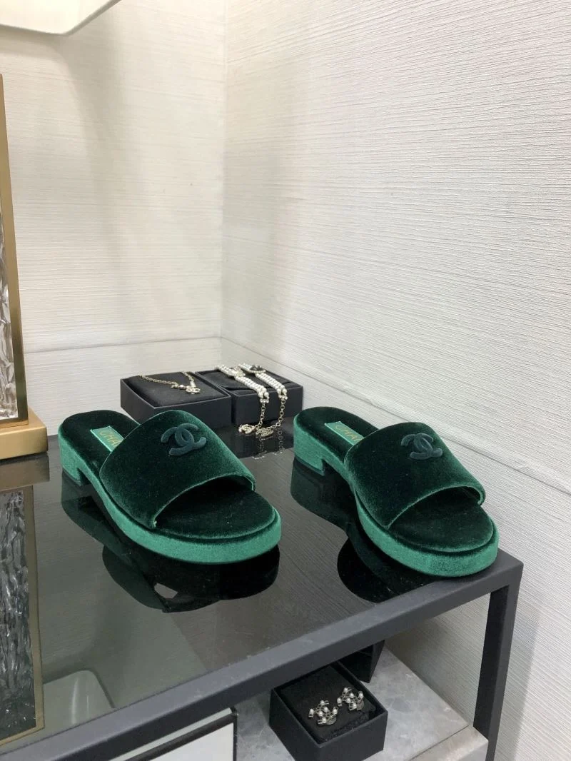 Breathable Chanel Slippers 17524