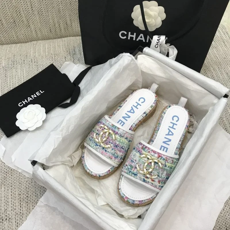 Chanel Slippers Colorful 17485