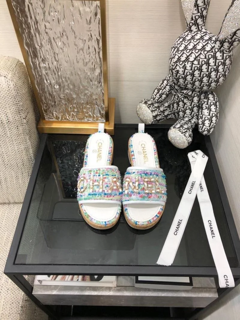 Sustainable Chanel Slippers 17478