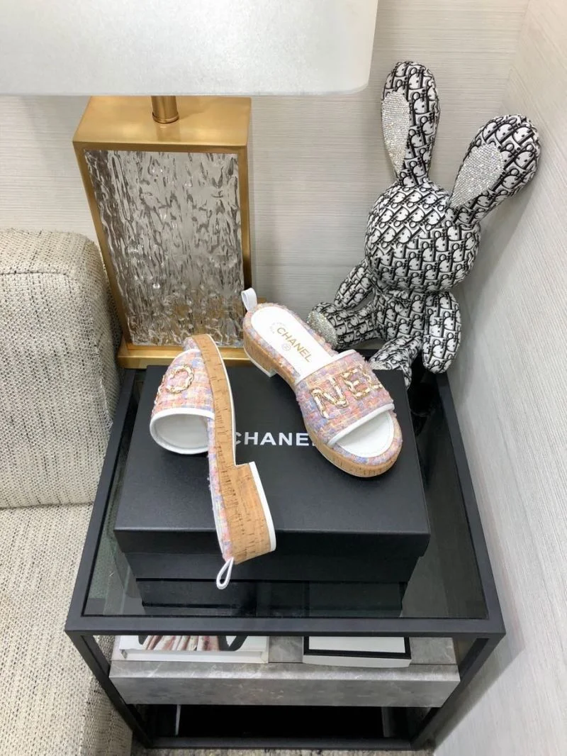 Colorful Chanel Slippers 17470