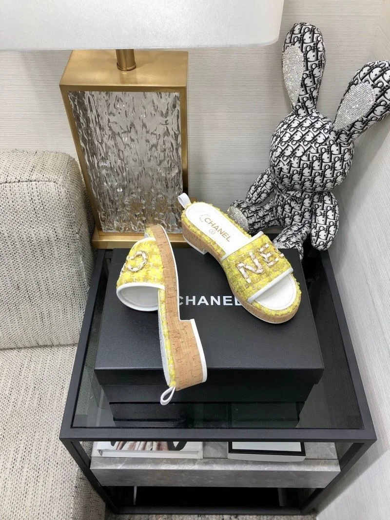 Packable Chanel Slippers 17466