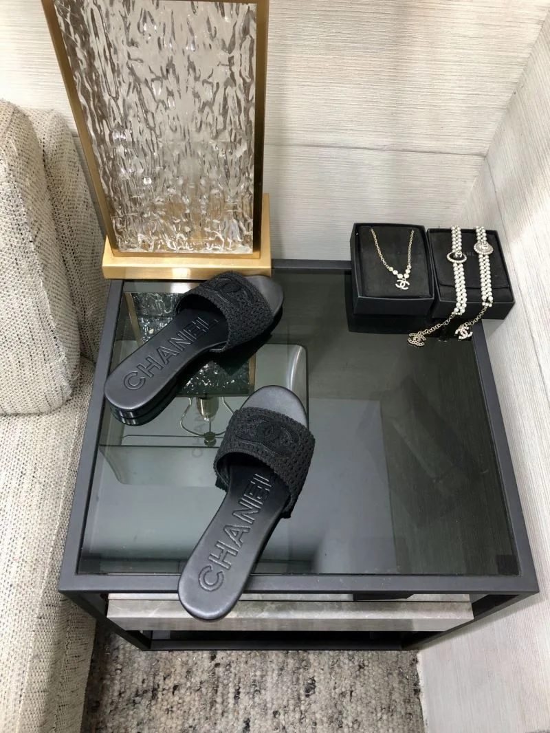 Packable Chanel Slippers 17442
