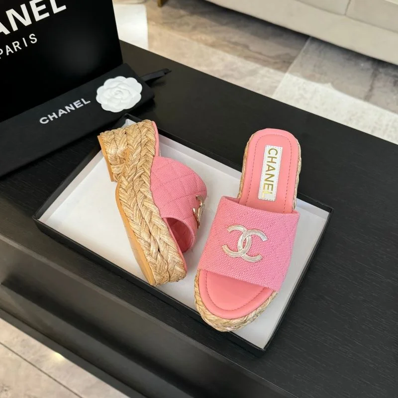 Breathable Chanel Slippers 17322