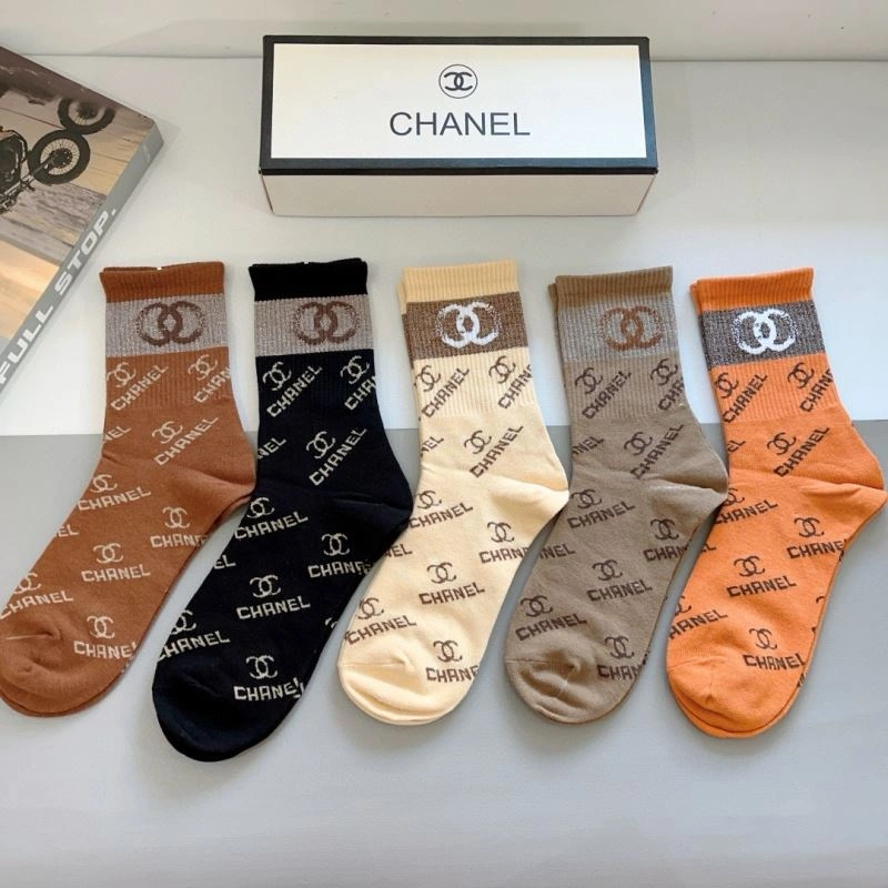 Compact Chanel Socks 273374
