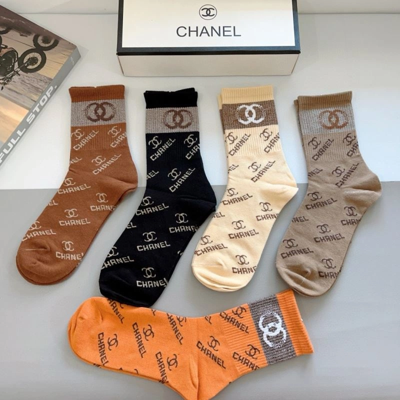 Compact Chanel Socks 273374
