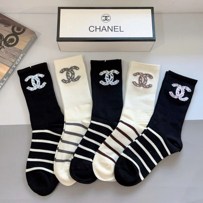 Breathable Chanel Socks 273368
