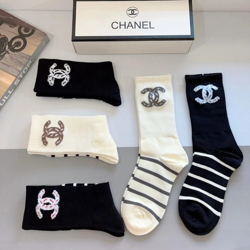 Breathable Chanel Socks 273368