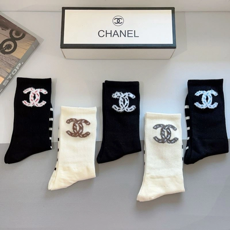 Breathable Chanel Socks 273368