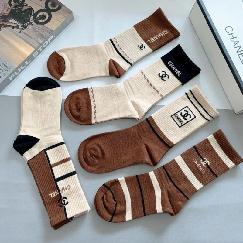 ZeroBulk Chanel Socks 273385