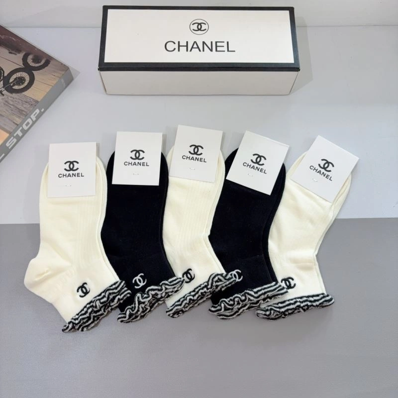 Upgraded Chanel Socks 273363