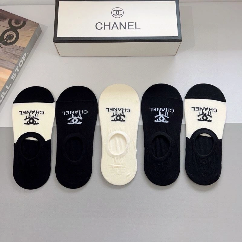 Cozy Chanel Socks 273133