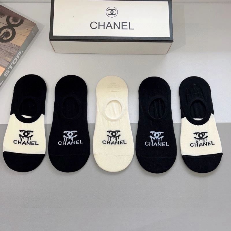 Cozy Chanel Socks 273133
