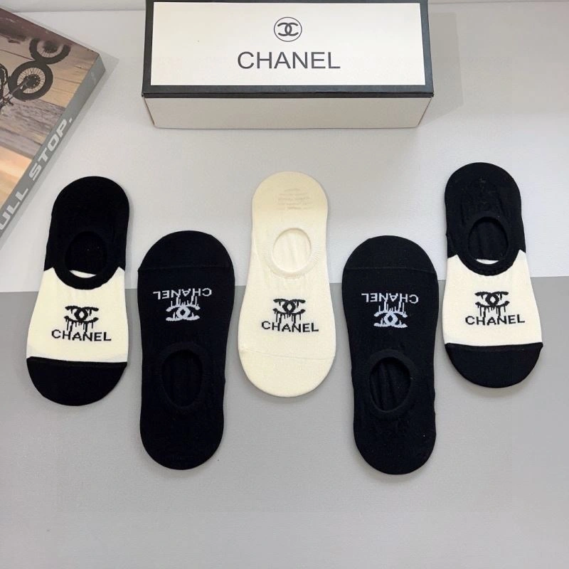 Cozy Chanel Socks 273133