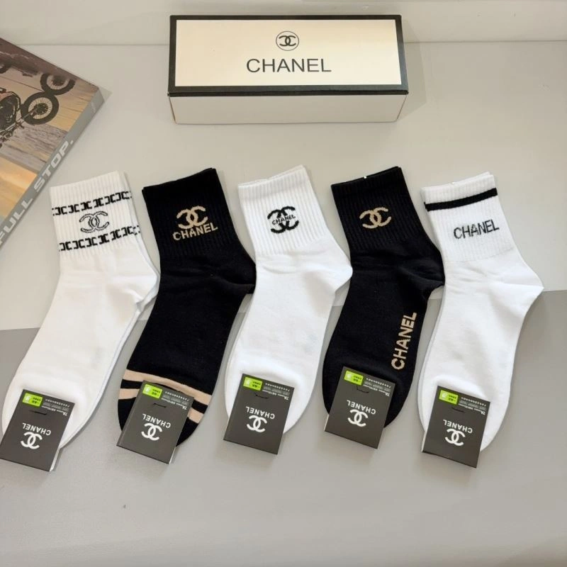 Bright Chanel Socks 273130