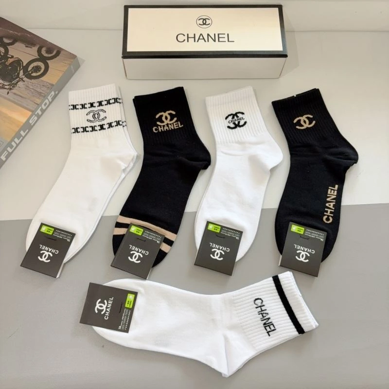 Bright Chanel Socks 273130