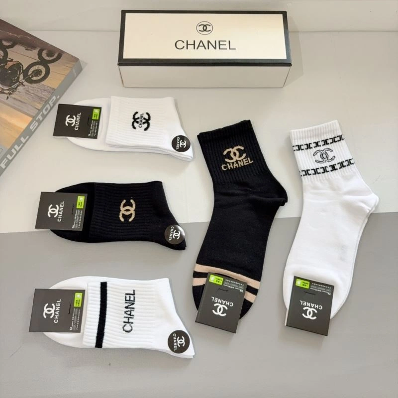 Bright Chanel Socks 273130