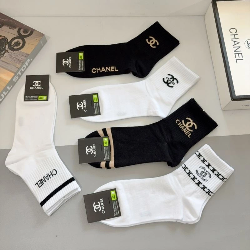Bright Chanel Socks 273130
