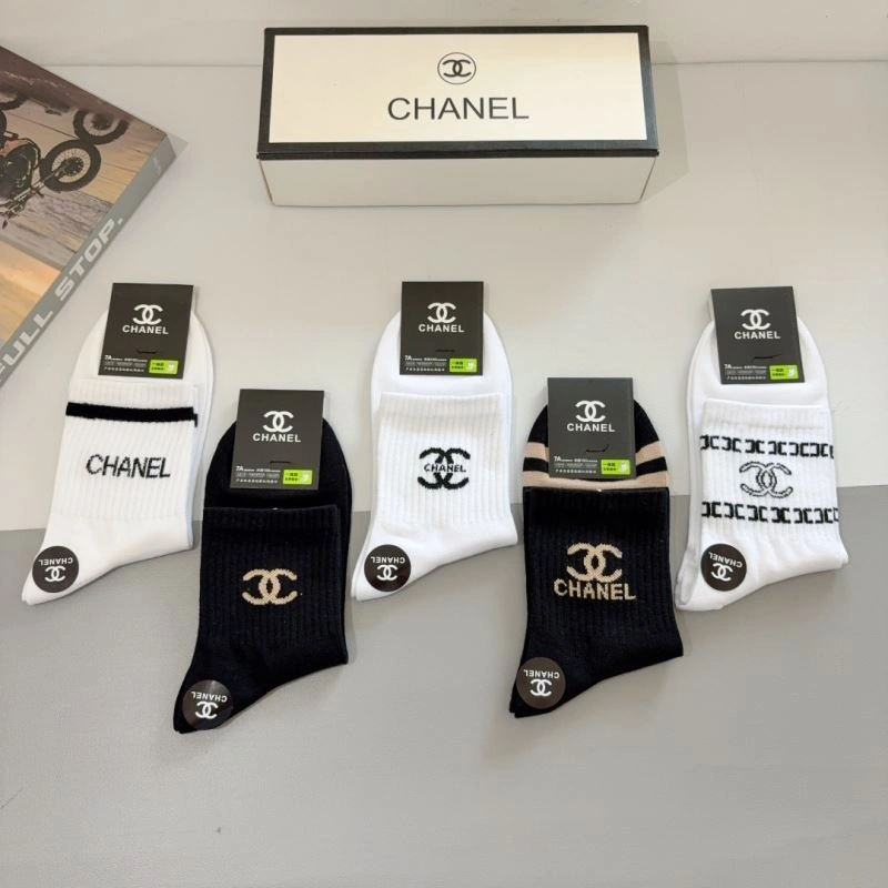Bright Chanel Socks 273130