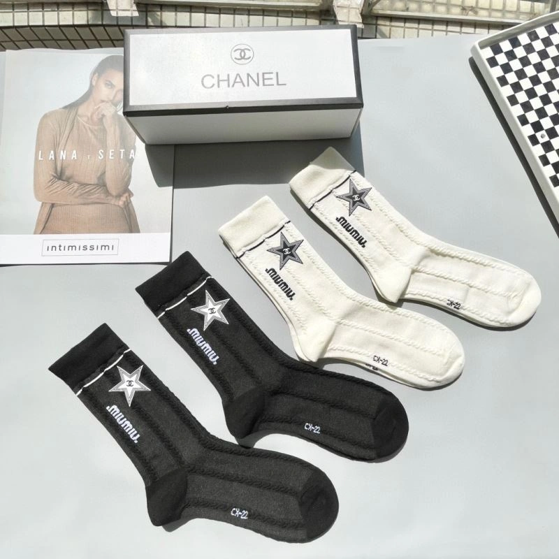 Cozy Chanel Socks 273981