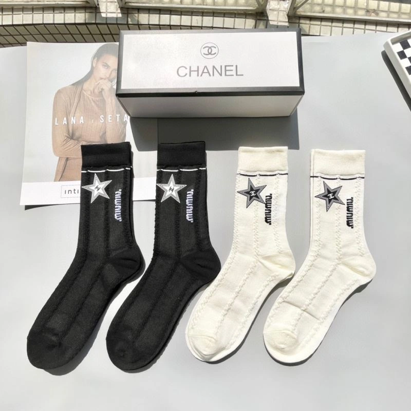 Cozy Chanel Socks 273981