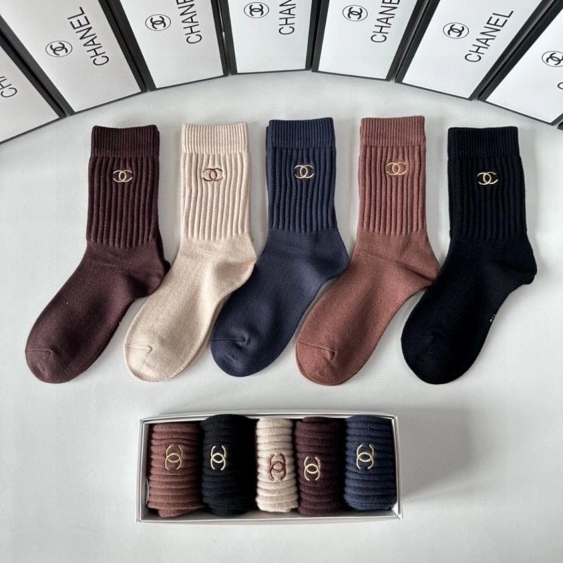 Refined Chanel Socks 273955