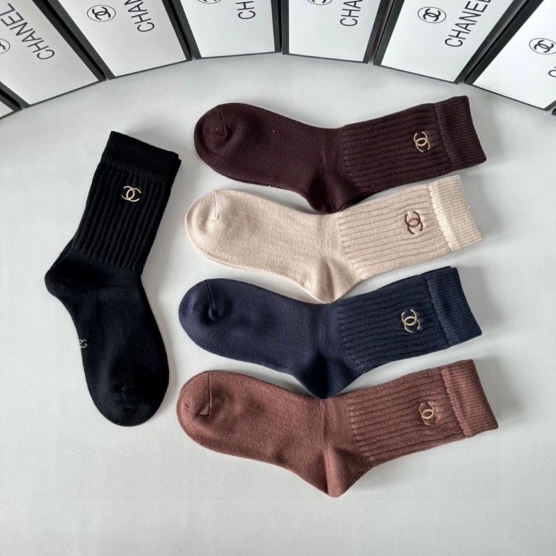 Refined Chanel Socks 273955