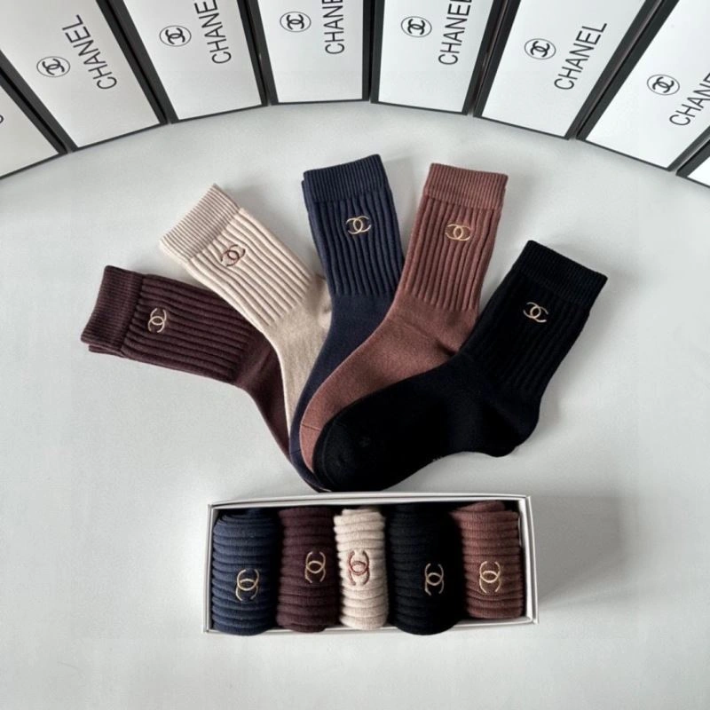 Refined Chanel Socks 273955