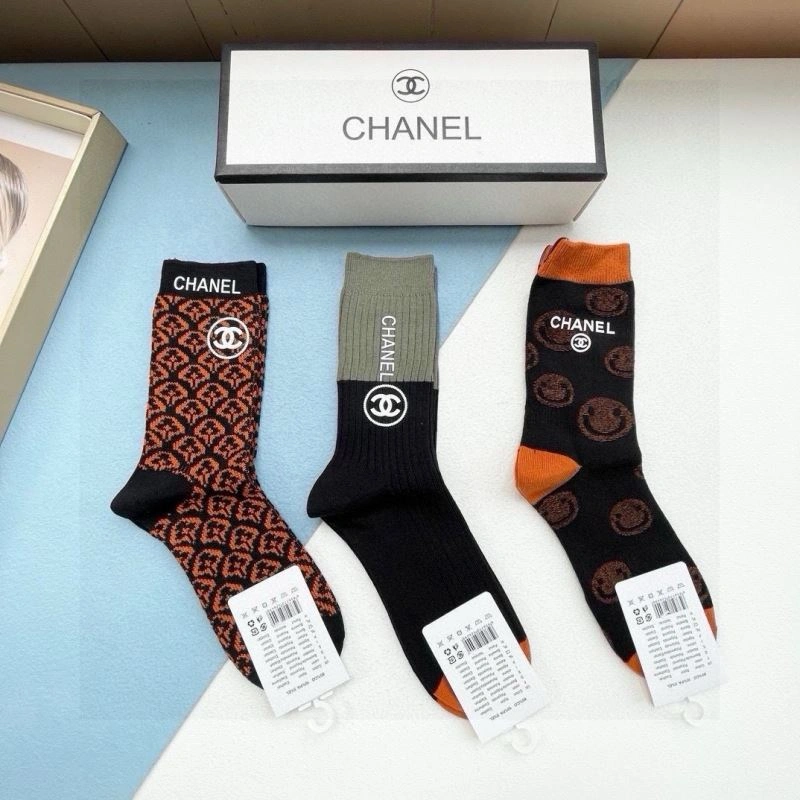 Chanel Socks Breathable 273940