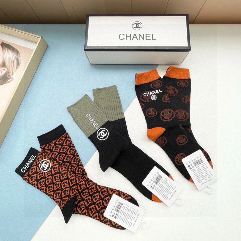 Chanel Socks Breathable 273940