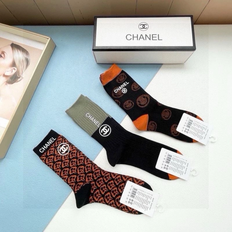 Chanel Socks Breathable 273940