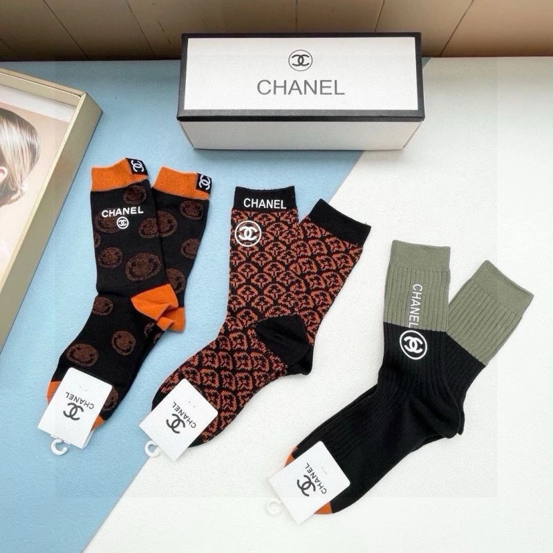 Chanel Socks Breathable 273940