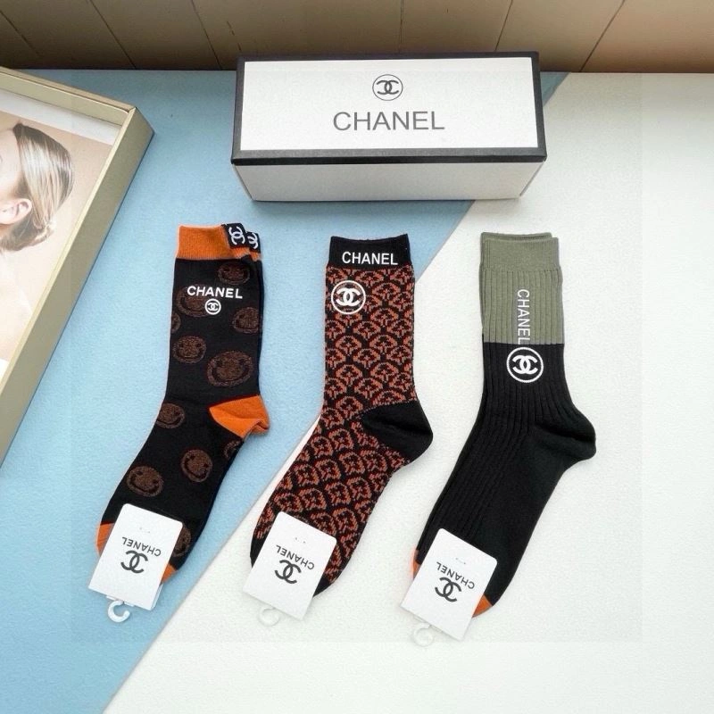 Chanel Socks Breathable 273940
