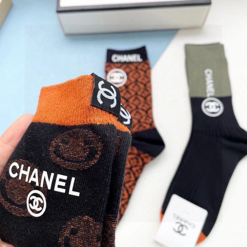 Chanel Socks Breathable 273940