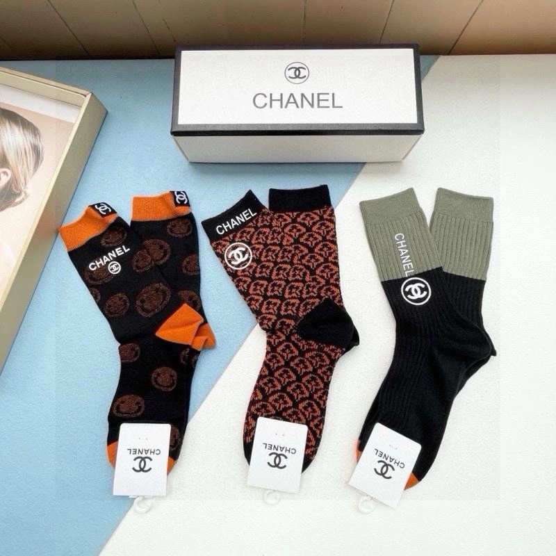 Chanel Socks Breathable 273940