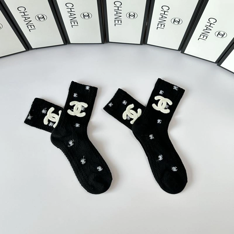 Sporty Chanel Socks 273924