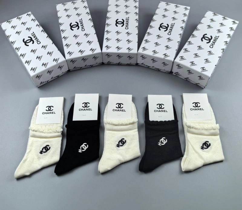 Stretchable Chanel Socks 273890