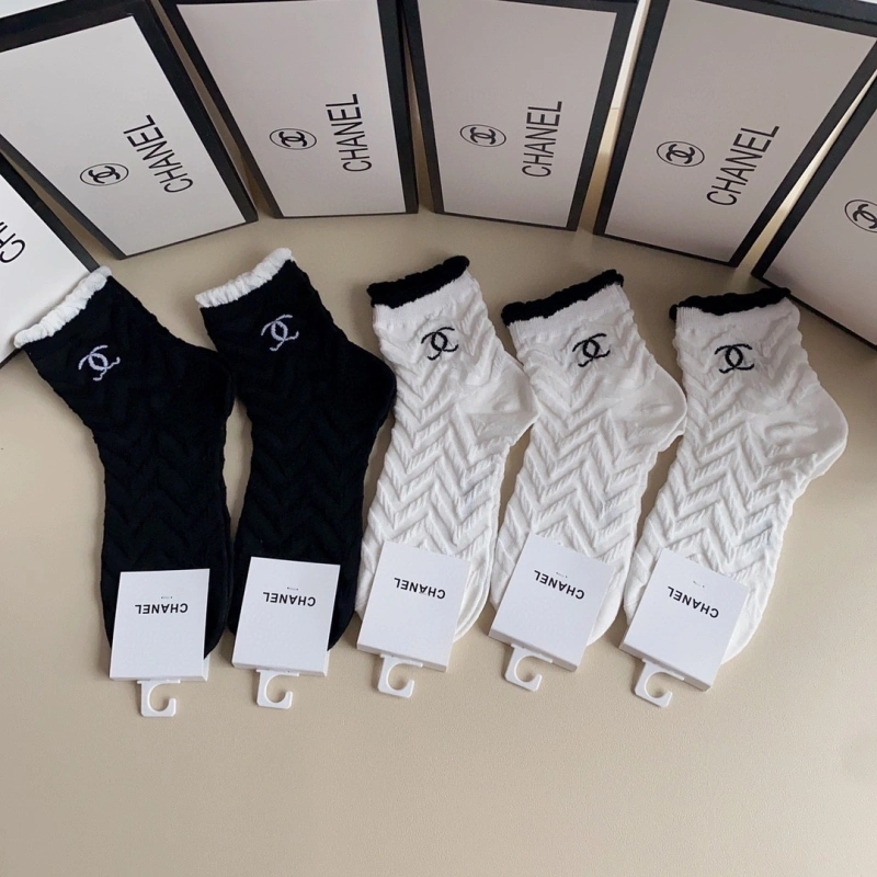 Cozy Chanel Socks 274329