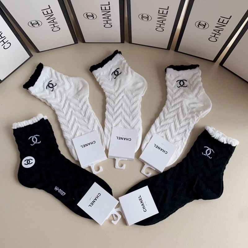 Cozy Chanel Socks 274329