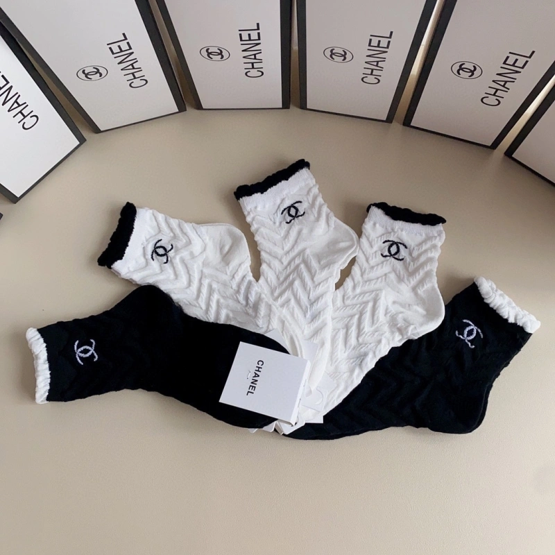 Cozy Chanel Socks 274329