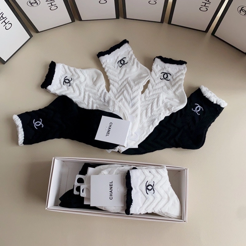 Cozy Chanel Socks 274329