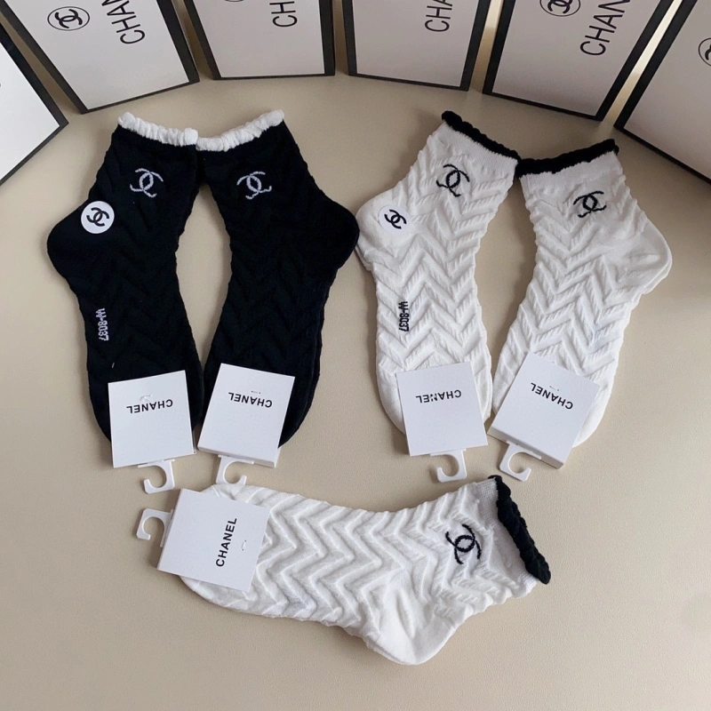 Cozy Chanel Socks 274329