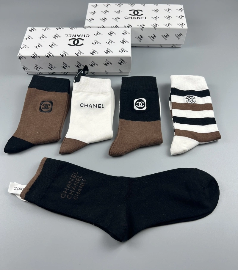 ZipUp Chanel Socks 274313