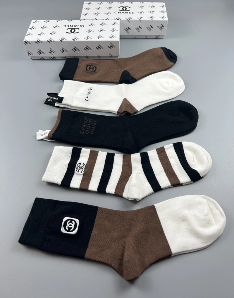ZipUp Chanel Socks 274313