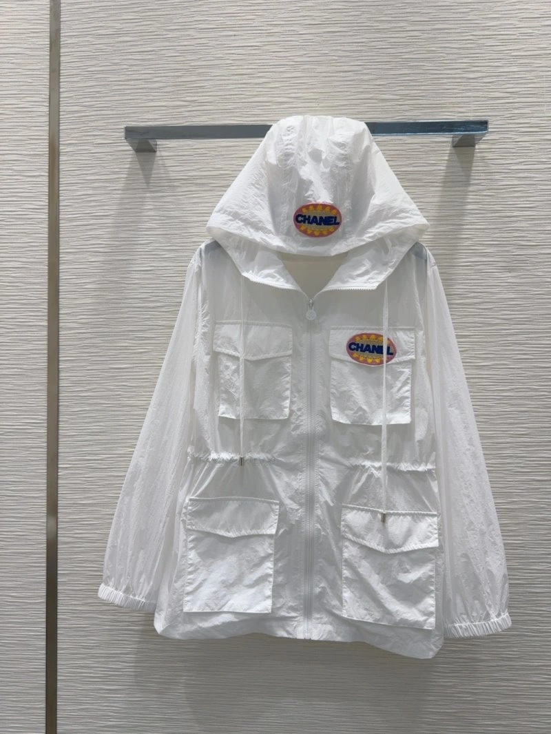 Breathable Chanel Sunscreen Jacket 110387