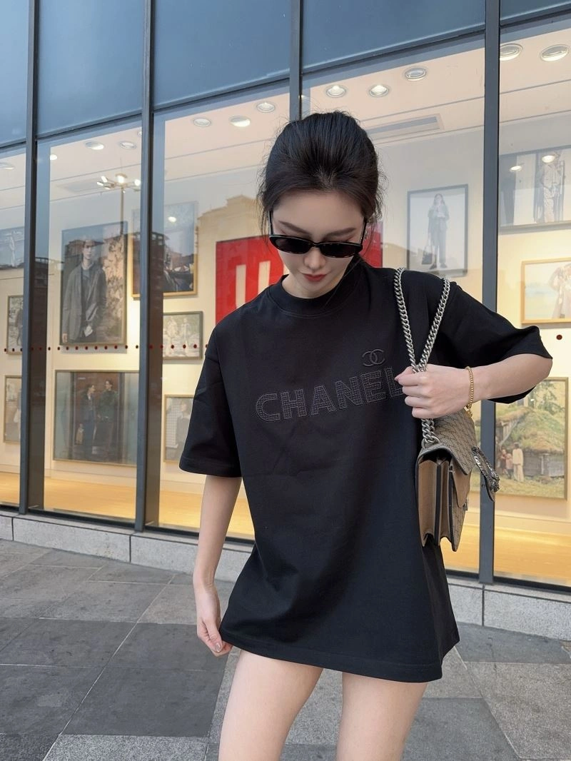 Chanel T-Shirts SmoothTexture 111401