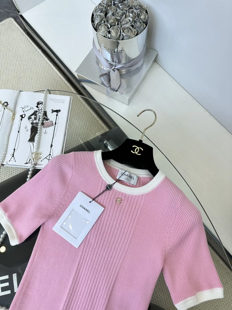 Chanel T-Shirts SmoothTexture 110357